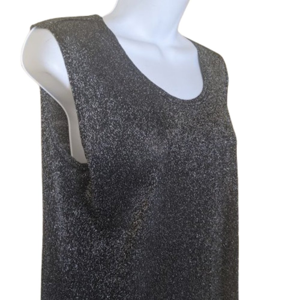---  Silver Camisole Tank Top Fits Size Medium